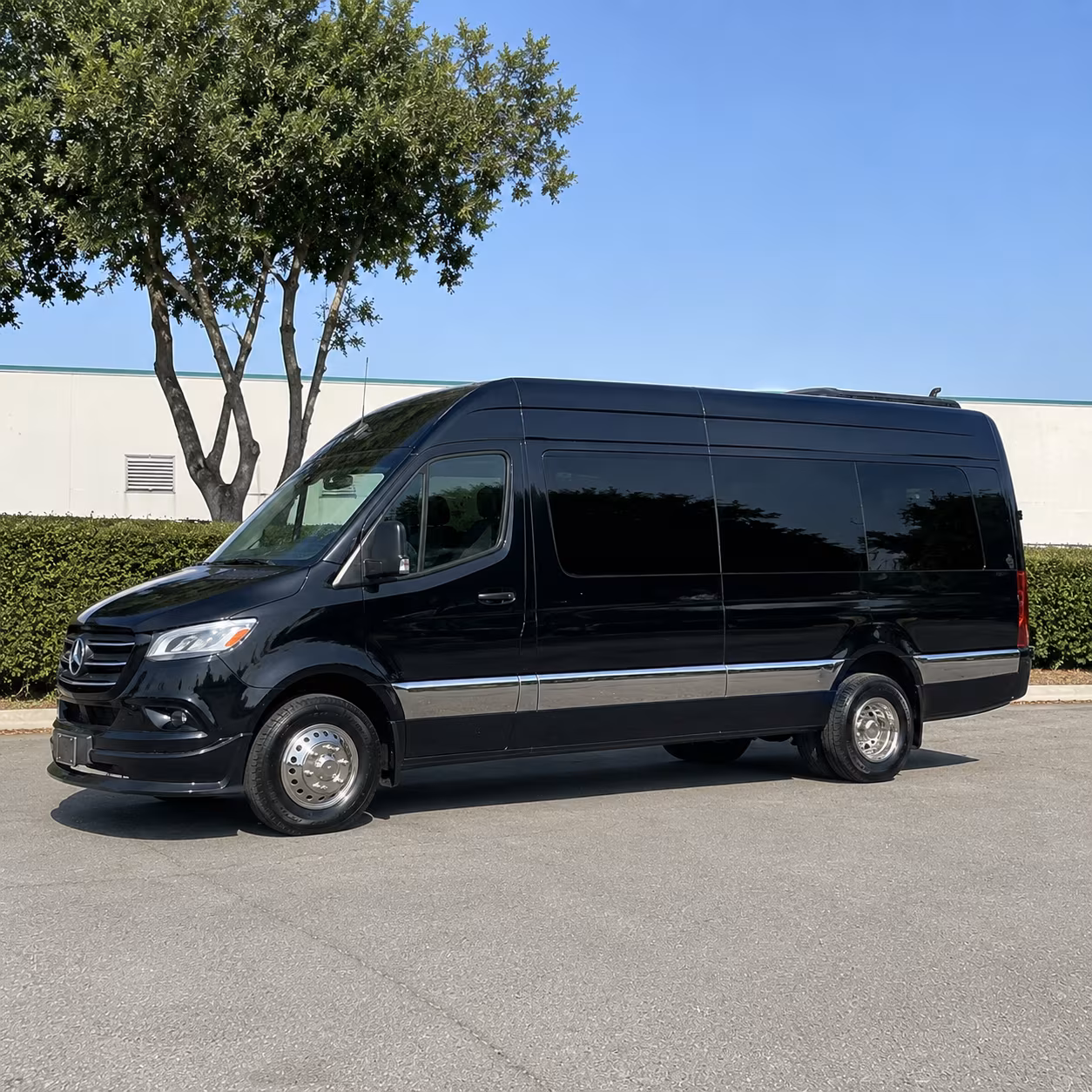 Laredo Airport Shuttle & Transportation party bus exterior