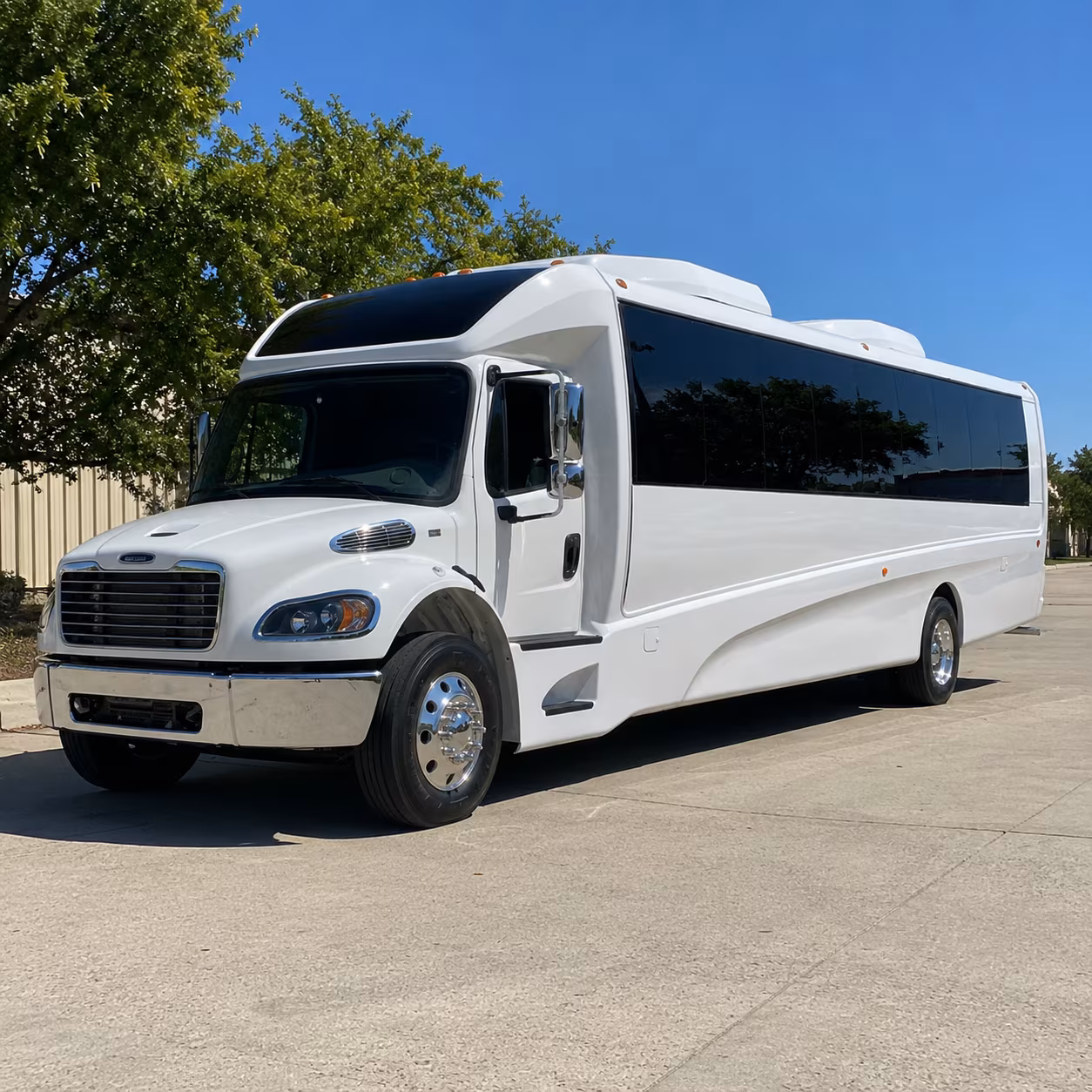 Laredo Airport Shuttle & Transportation party bus exterior