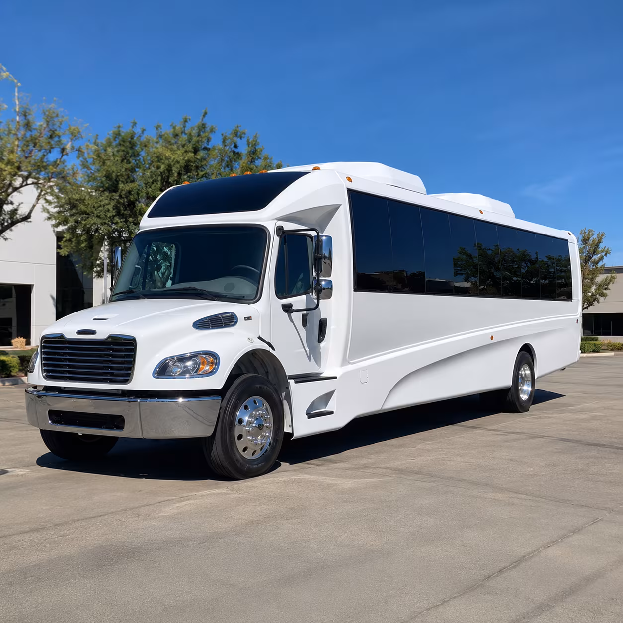 Laredo Airport Shuttle & Transportation party bus interior