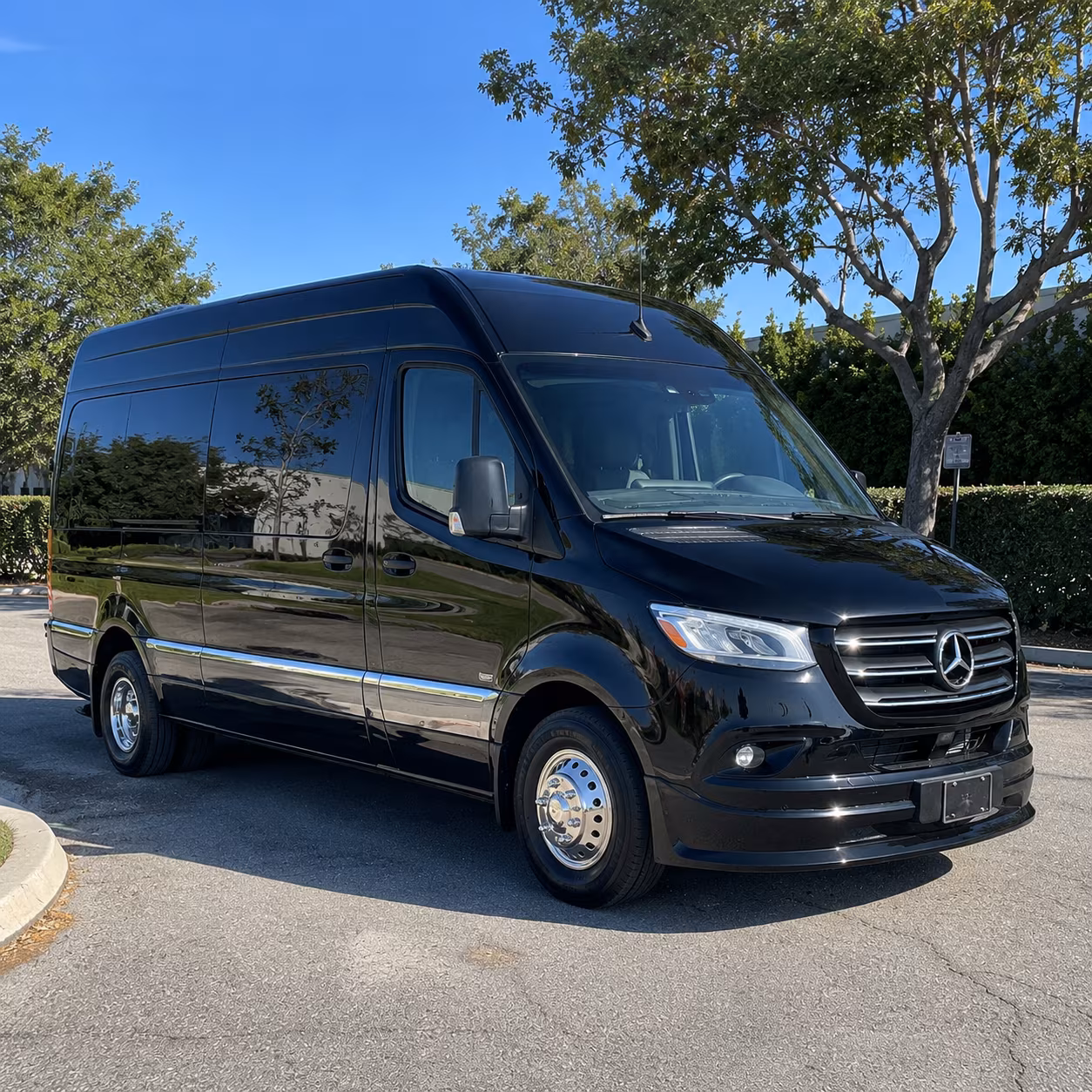 Laredo Airport Shuttle & Transportation party bus exterior