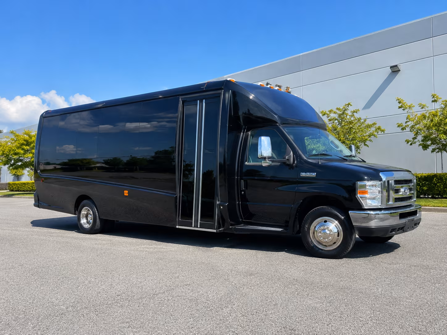 Laredo Bachelor & Bachelorette Transportation party bus exterior