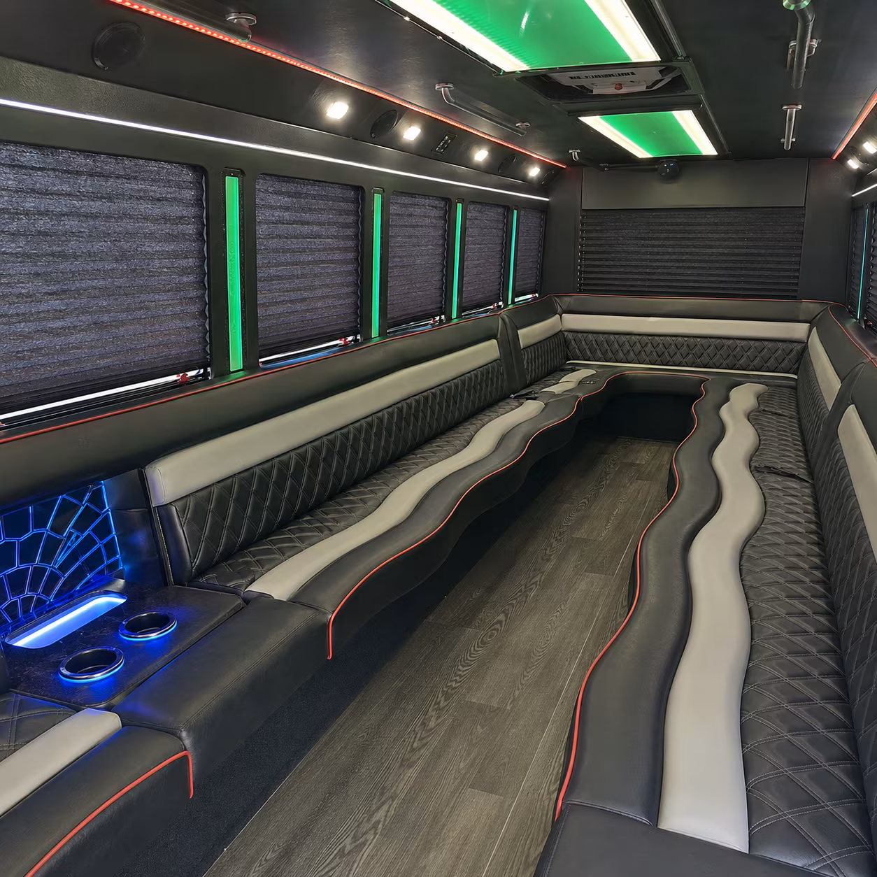 Laredo Concert & Music Festival Transportation party bus exterior