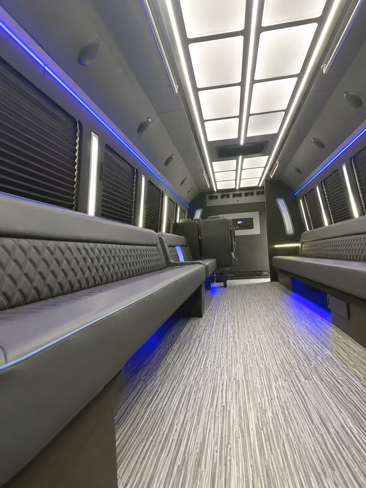 Laredo Concert & Music Festival Transportation party bus interior