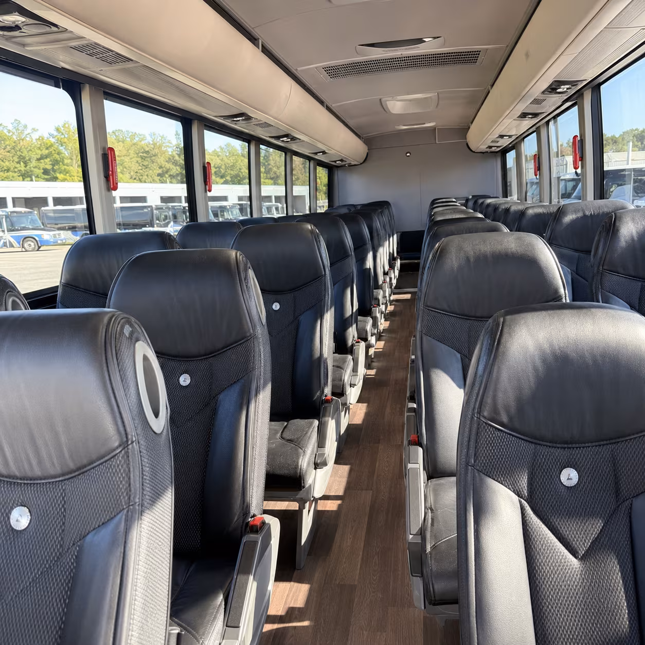 Laredo Corporate Transportation party bus exterior