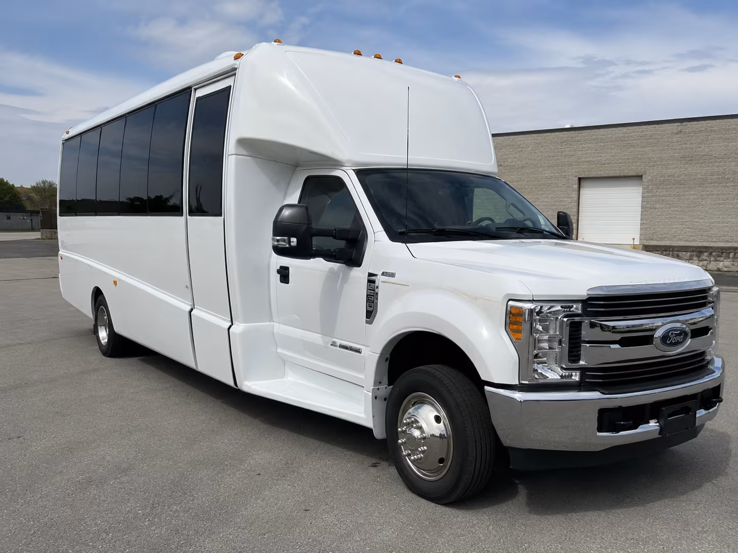 Laredo Corporate Transportation party bus exterior