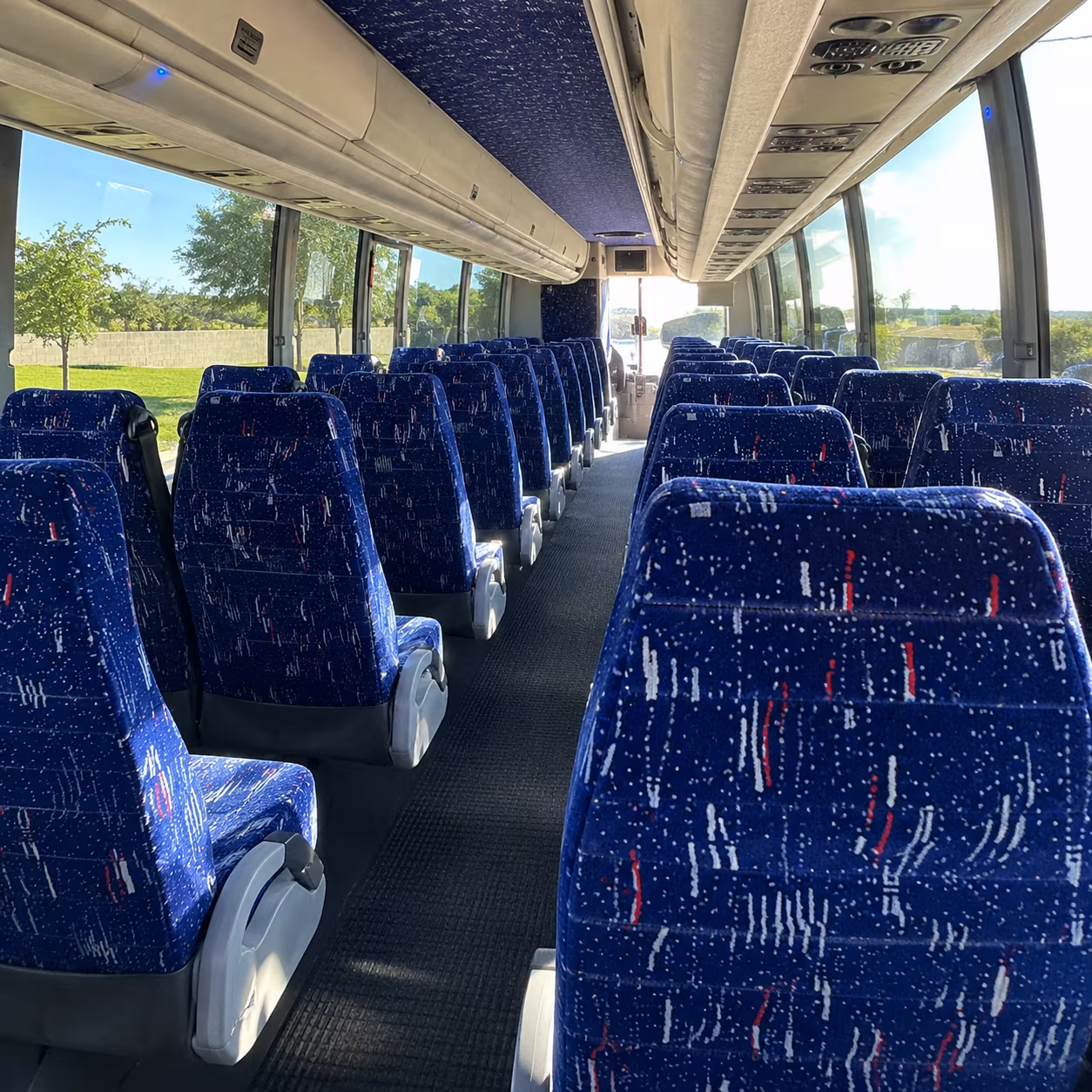 Laredo Corporate Transportation party bus exterior