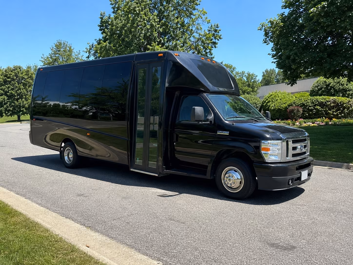 Laredo Private Event Transportation party bus exterior
