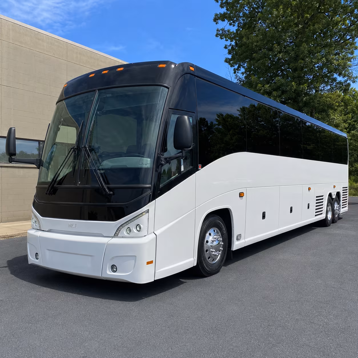 Laredo School Event Transportation party bus exterior