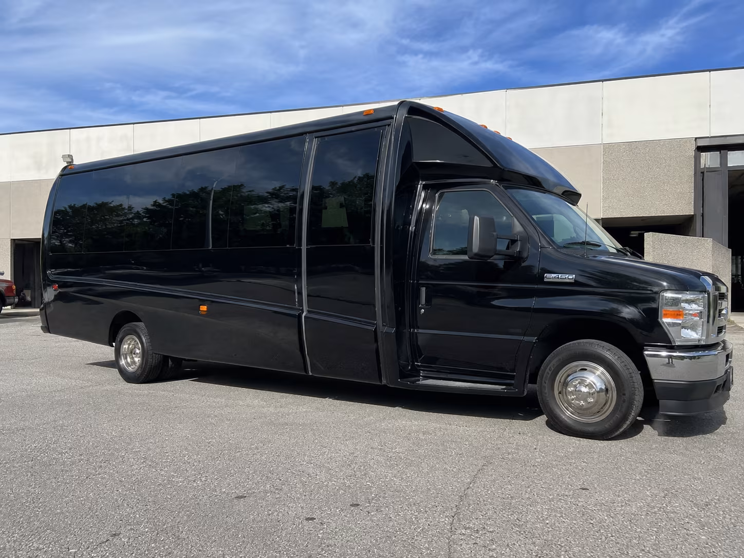 Laredo School Event Transportation party bus interior