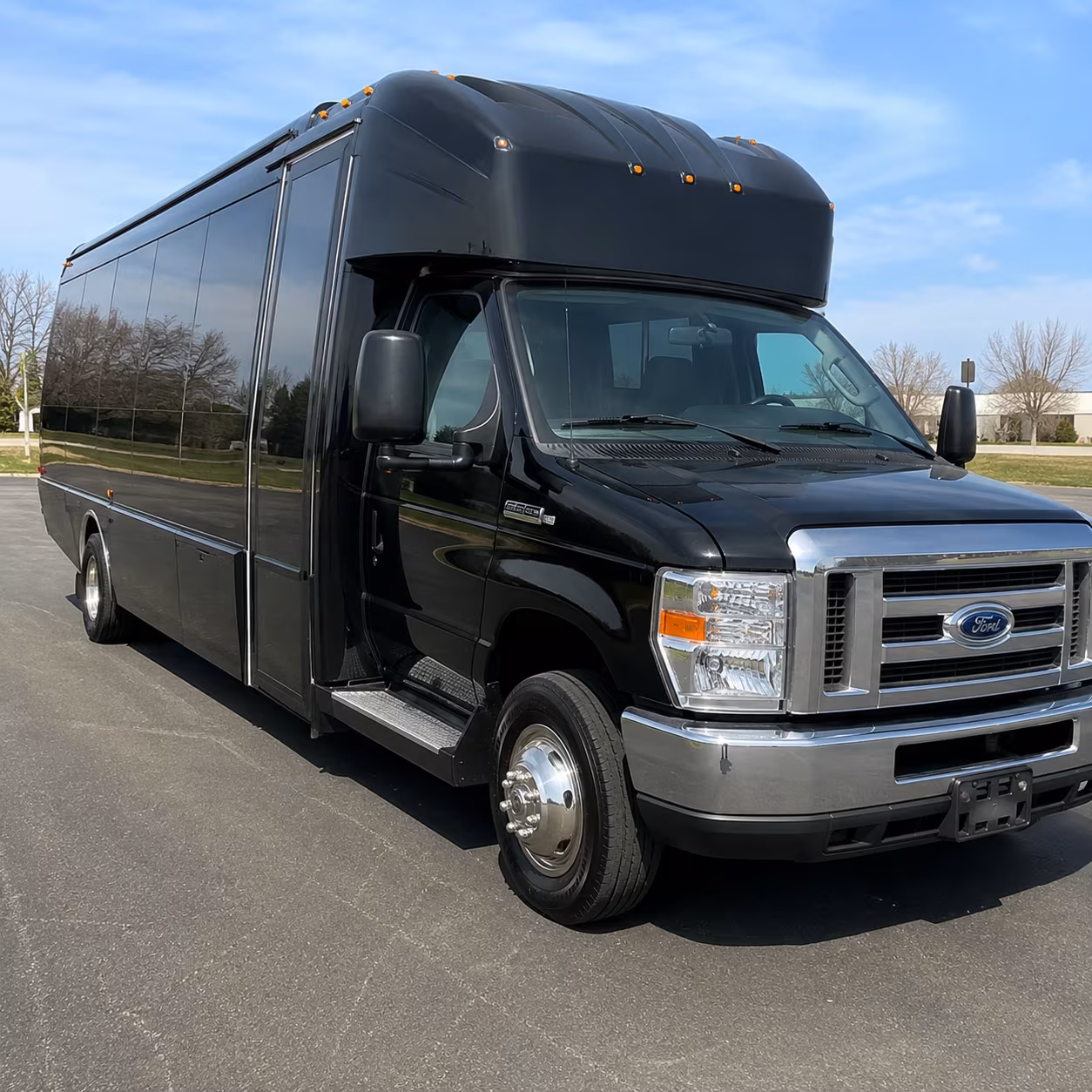 Laredo Wedding Transportation onboard seating