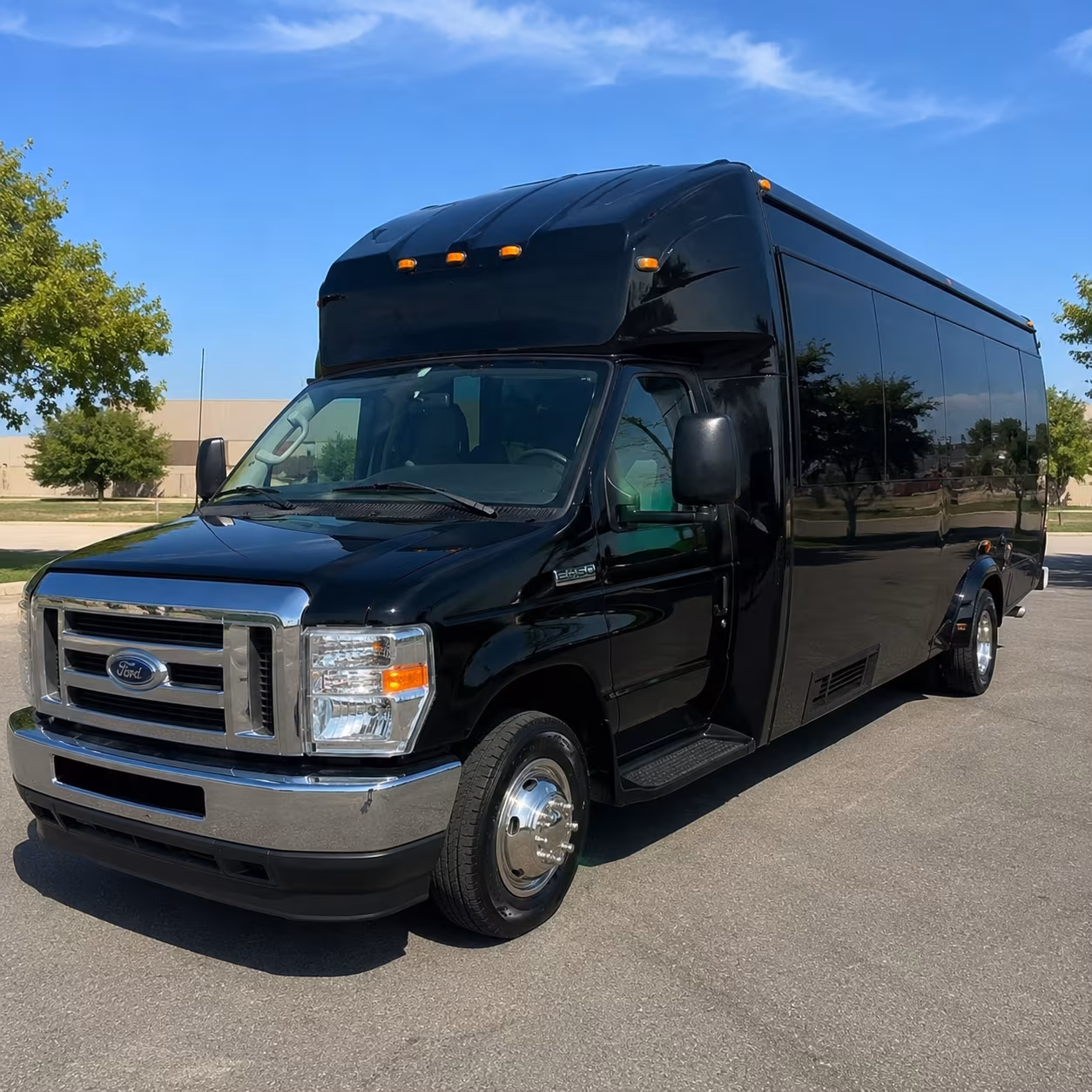 Laredo Wedding Transportation party bus interior