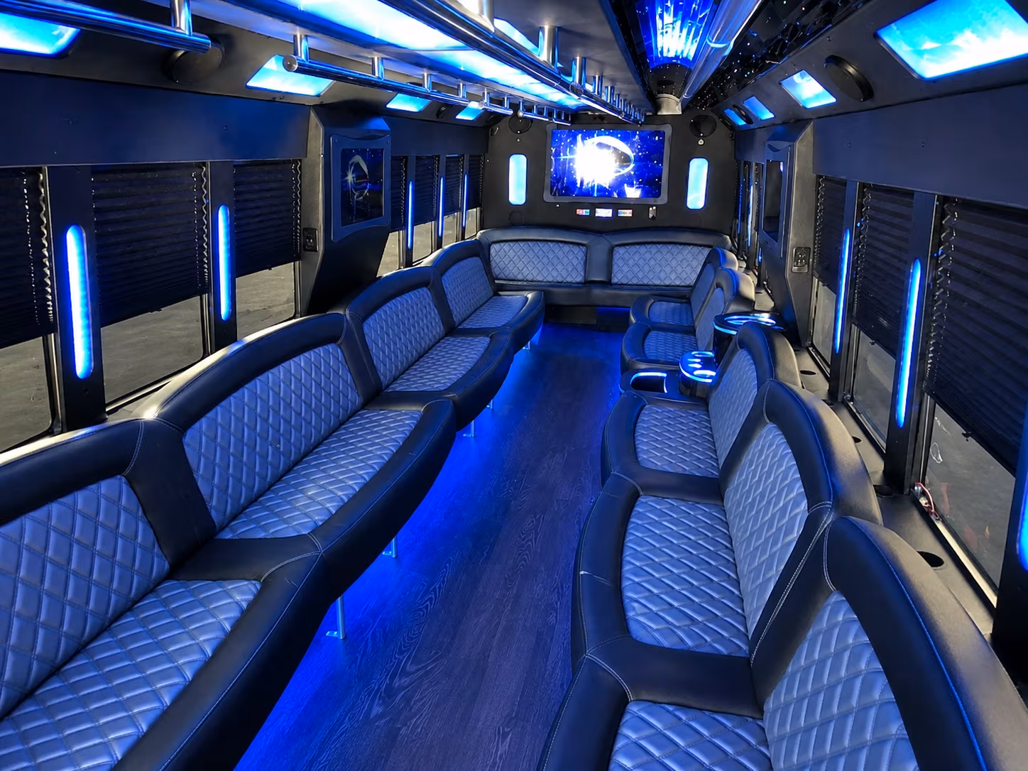Laredo Winery Tour & Pub Crawl Transportation party bus exterior